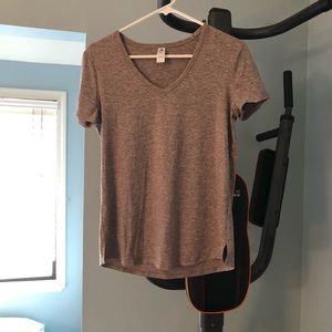 90 degree purple/maroon t shirt size xs